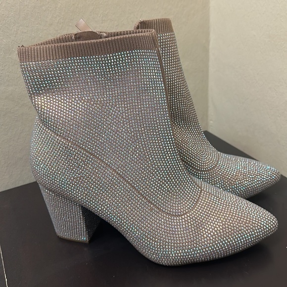 Torrid 11 STRETCH KNIT EMBELLISHED BOOTIE (WW) - Picture 13 of 16